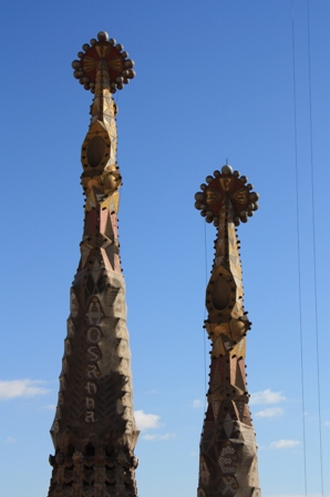 Zwei Turmspitzen